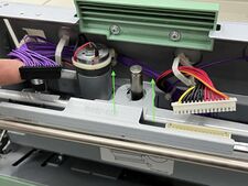 Finally, the TPH must be lifted off of the lower bushing.